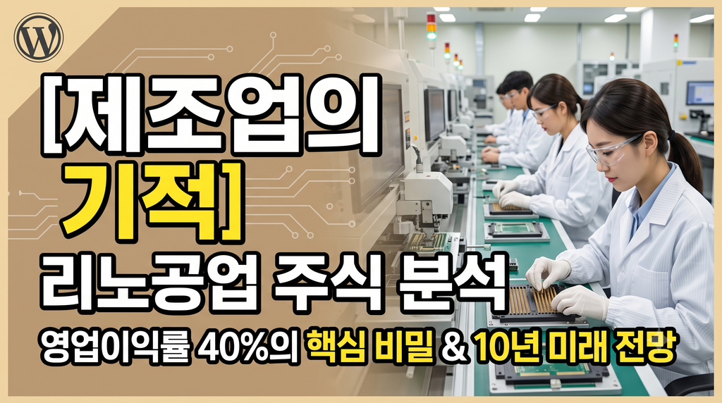 리노공업 주식 분석