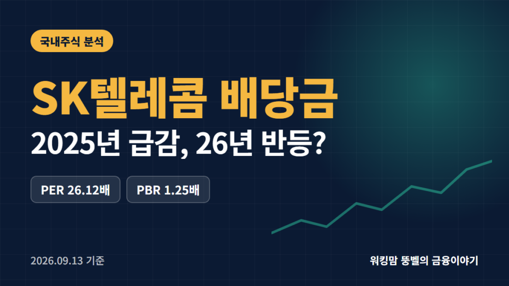 SK텔레콤 배당금