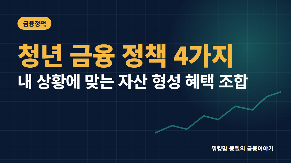 2026년 청년 금융 정책 지원 혜택 한눈에 모아보기 핵심 요약
