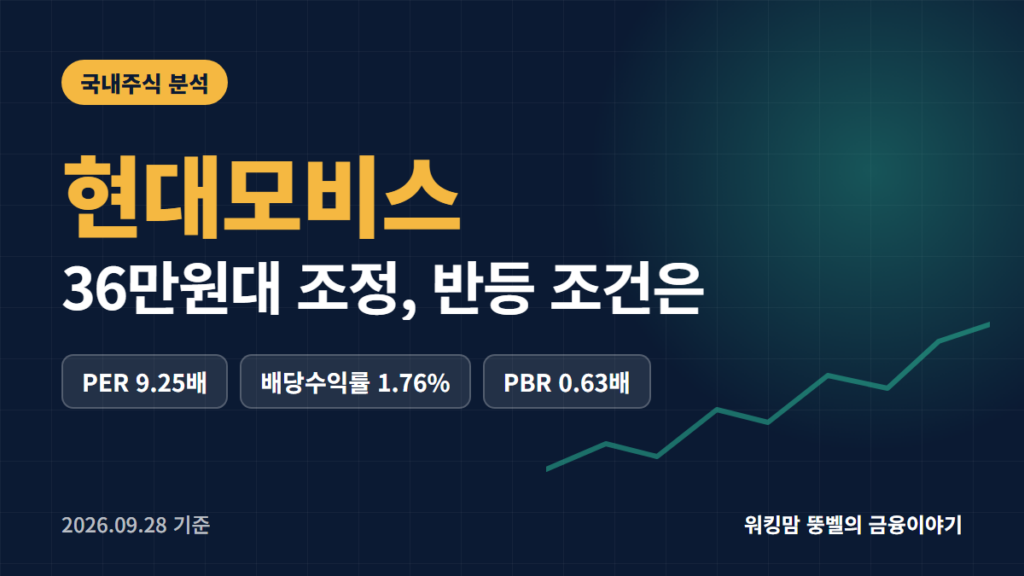현대모비스 주가 전망